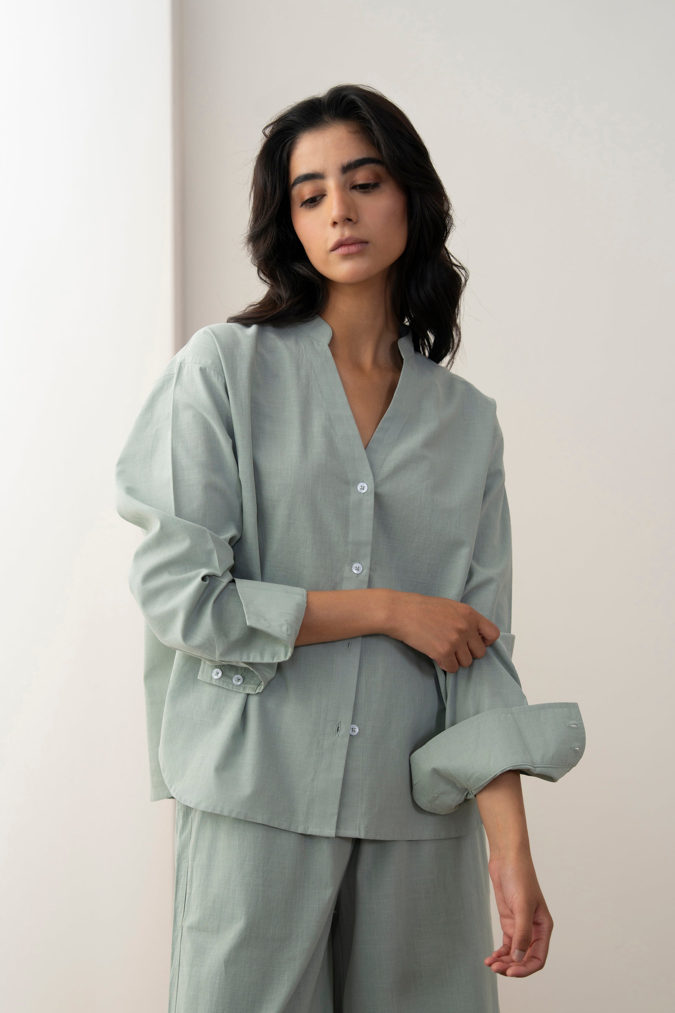 Mint Linen Set