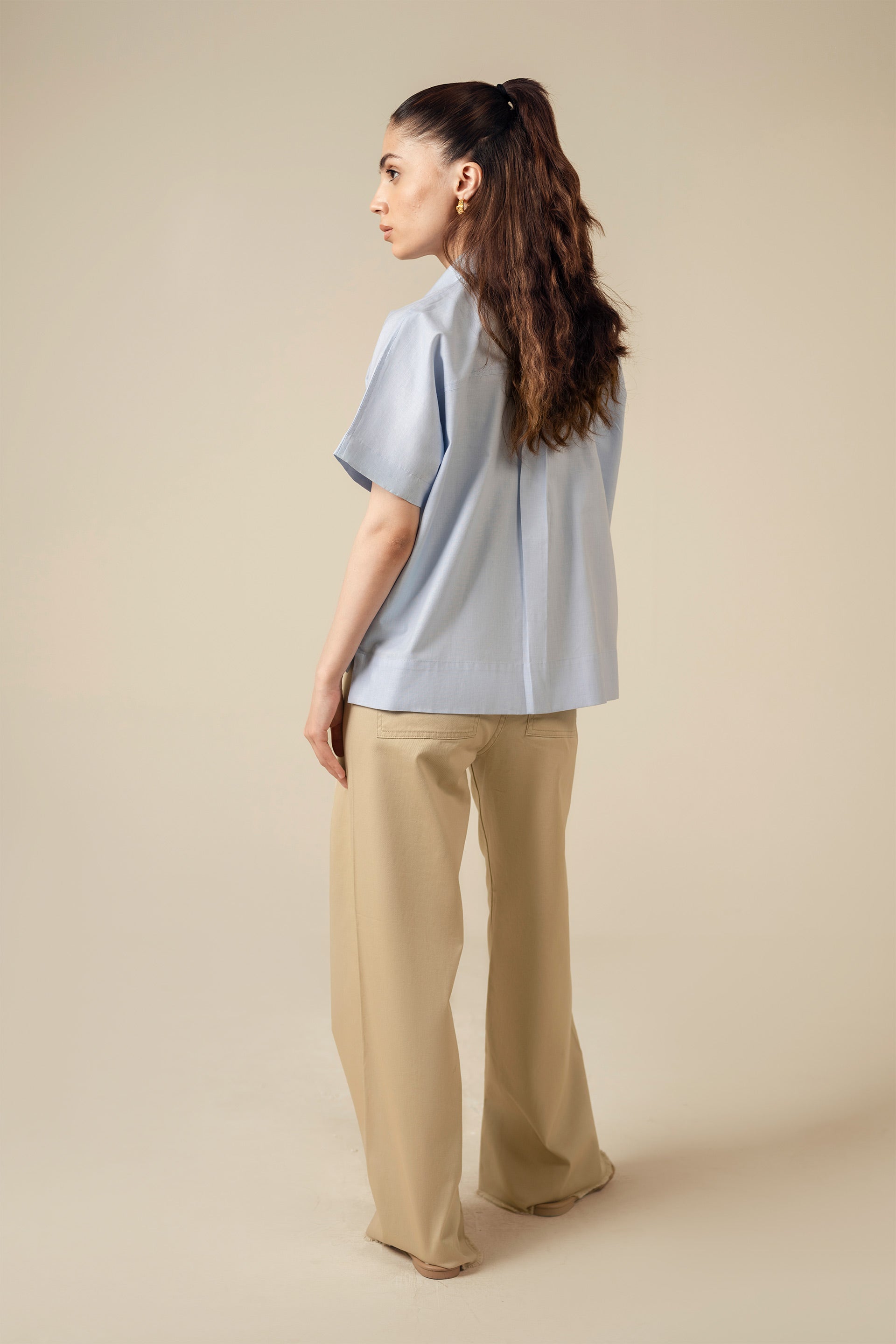 Patch-Pocket Boxy Fit Shirt - Miles