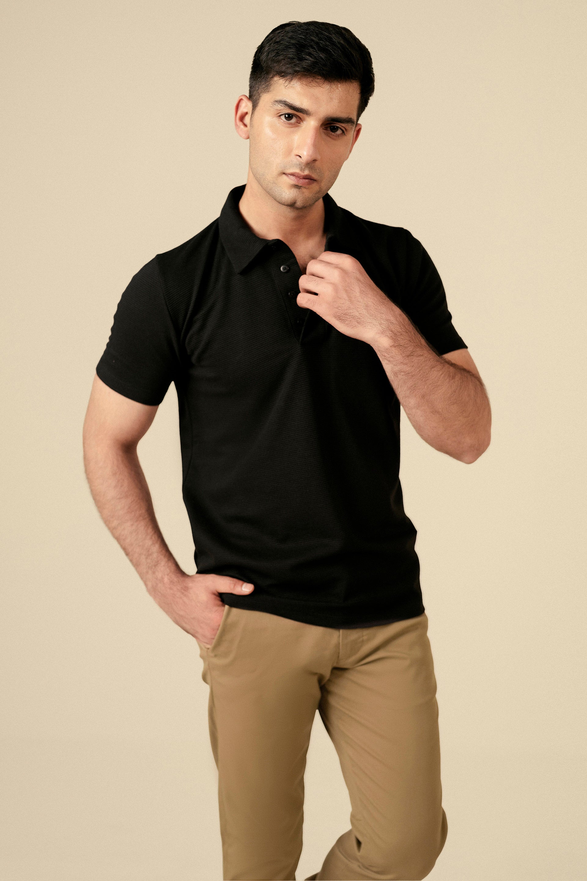 Ottoman Buttoned Polo - Miles