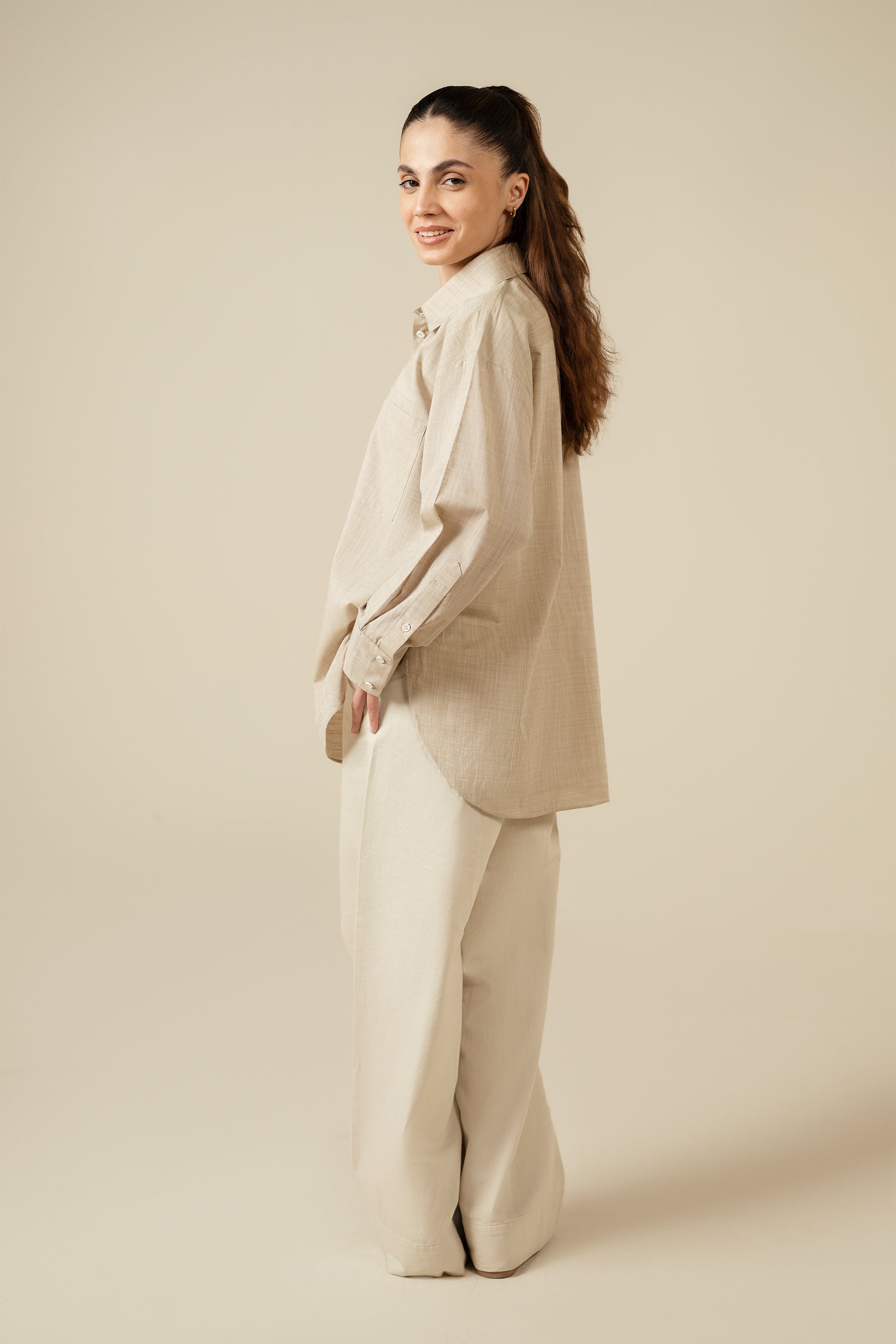 Oversized Linen Shirt - Miles