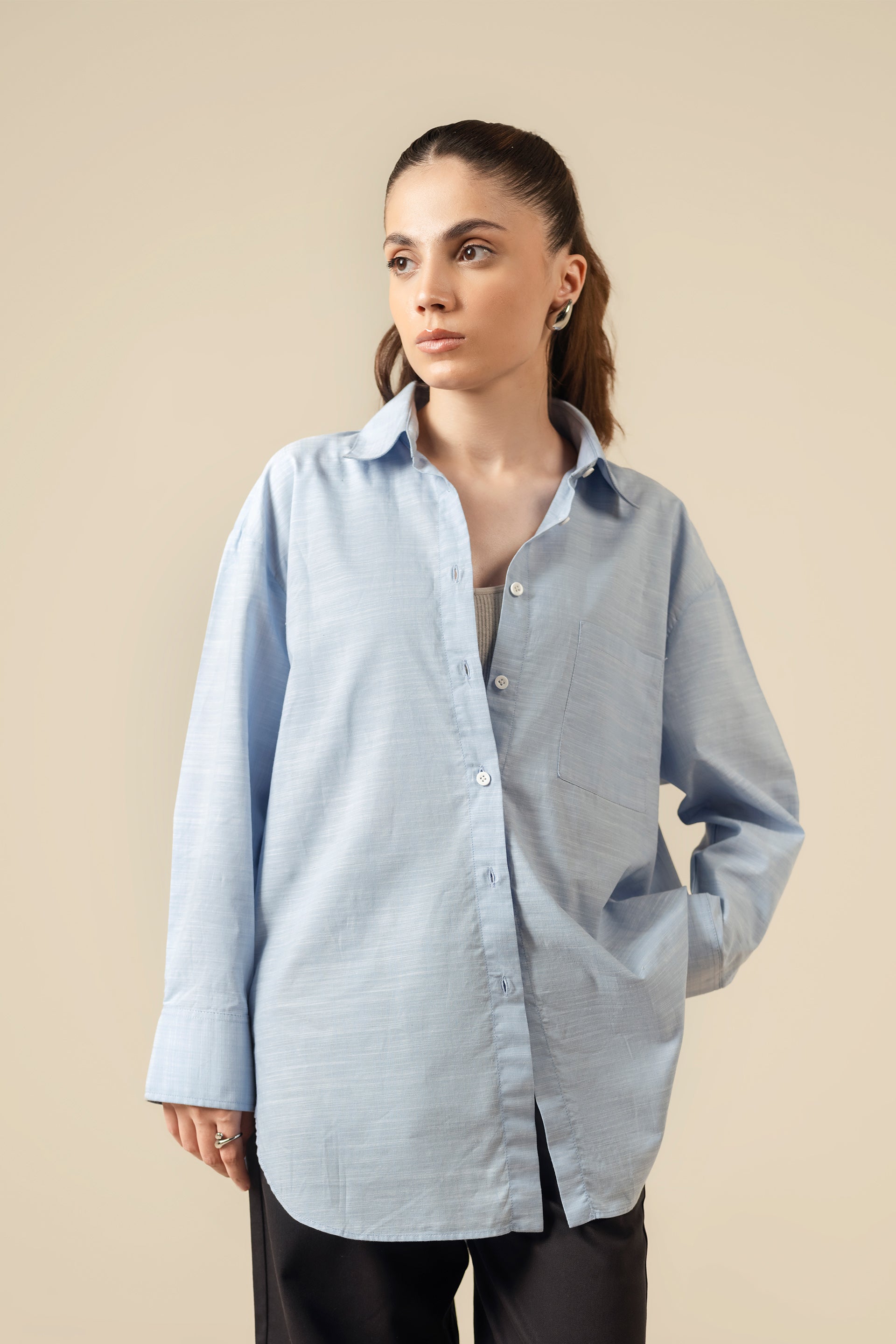 Oversized Linen Shirt - Miles