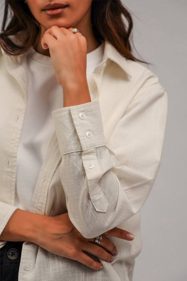 Button Down Linen Shirt