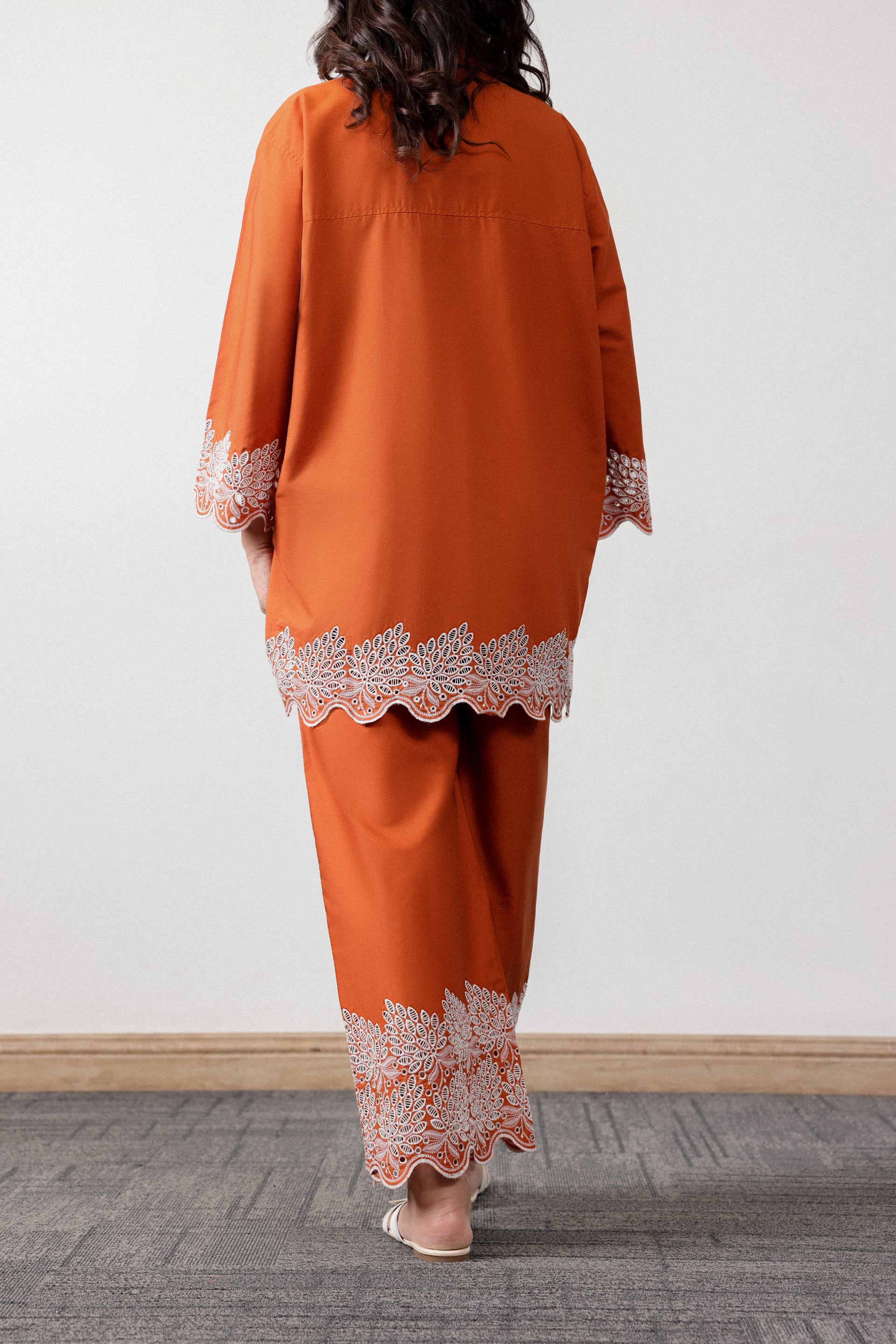 culotte trousers For women #Color_Gold Orange